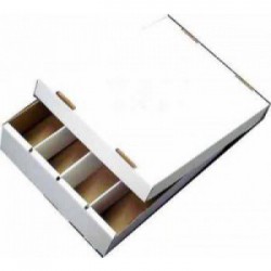 Caixa / Cardbox / Fold-out Box with Lid for Storage 4.000 Cards / Cartas