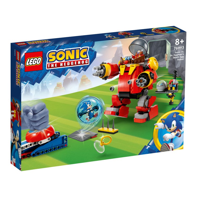 Lego :  Sonic the Hedgehog™-  76993 Sonic Contra o Robô Gigante de Dr. Eggman