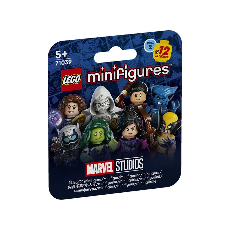 LEGO: Mini Figuras - MARVEL 71039- Coleção completa 12 figuras