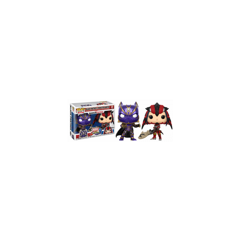 Funko POP! Games - Black Panther vs Monster Hunter 2-Pack