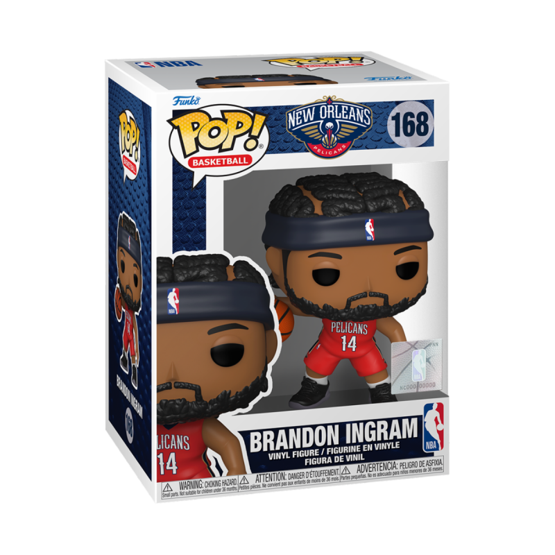 Funko POP!  NBA:  Pelicans- Brandon Ingram 168