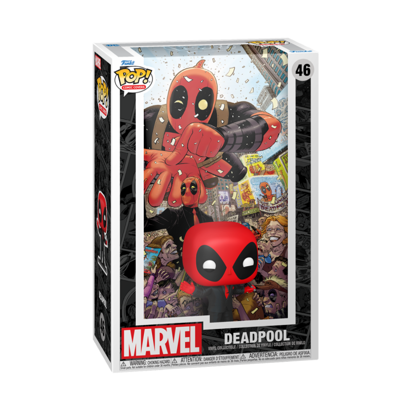 Funko POP!Comic Cover: Marvel- Deadpool (2025) #1 Deadpool in Black Suit
