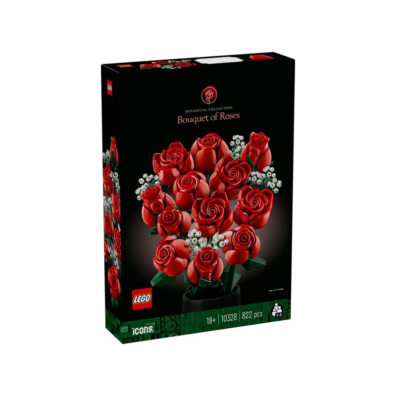 LEGO: Icons  - Bouquet de rosas 10328