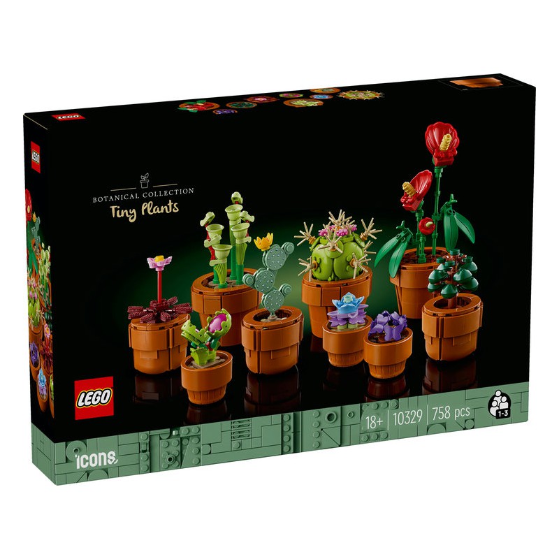 LEGO: Icons  - Plantas em Miniatura 10329