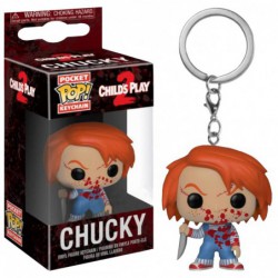 POP Keychains: Horror - Chucky Bloody (Exc)