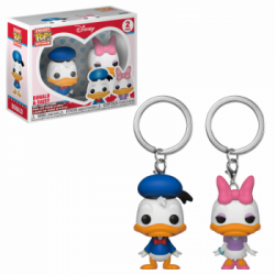 POP Keychain: Disney-2PK-Donald & Daisy