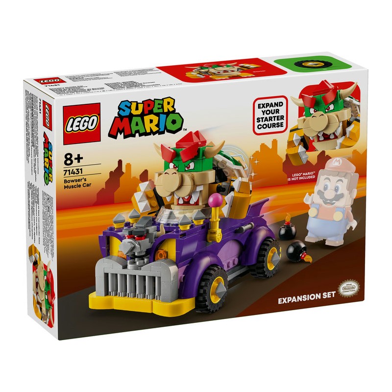 LEGO -   LEGO® Super Mario™ Carro monstruoso do Bowser – Set de Expansão - 71431