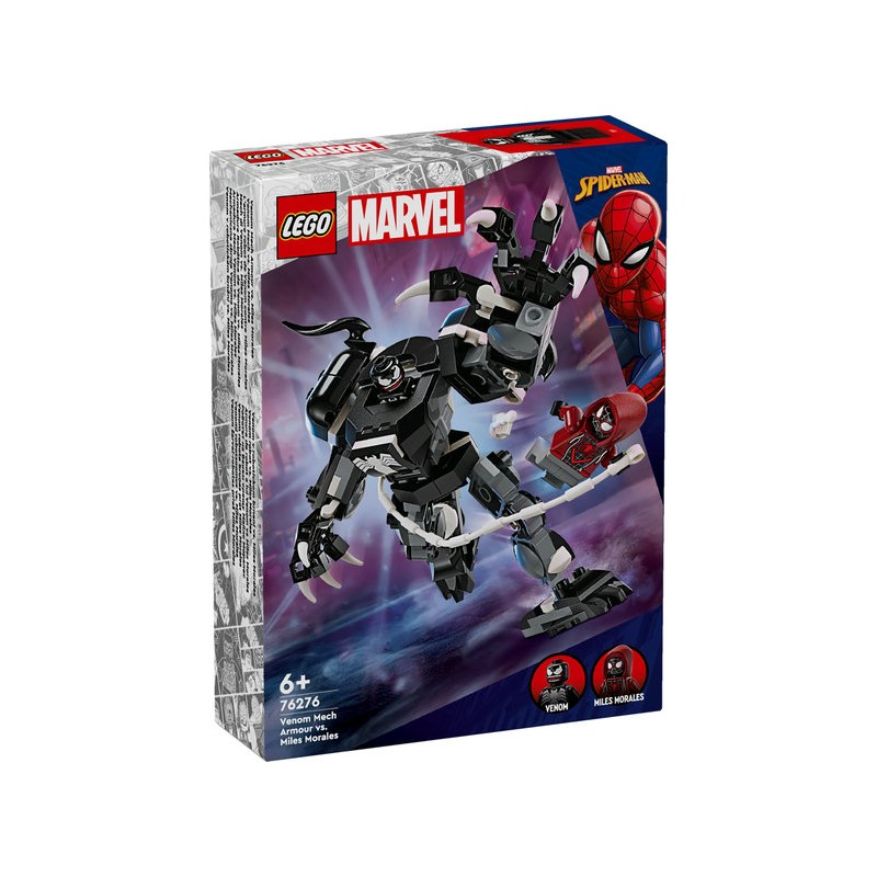 LEGO:  Spider-Man Armadura Mech Venom vs. Miles Morales 76276