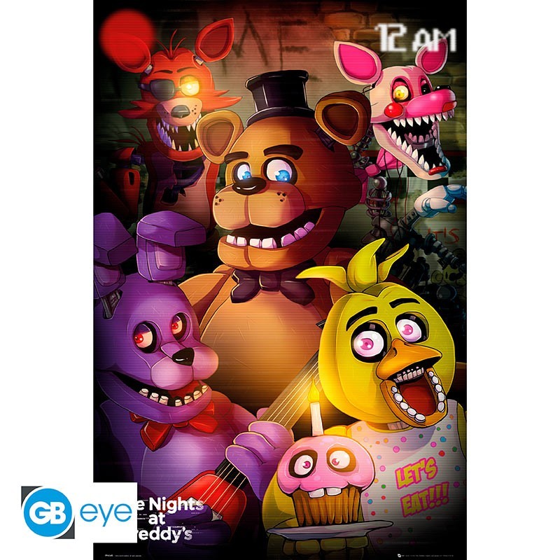 Poster -FIVE NIGHTS AT FREDDY'S - Poster Maxi 91.5x61