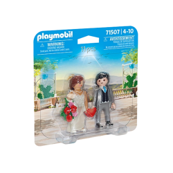 Playmobil: Duo Pack - Casal de noivos com acessórios - 71507