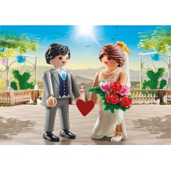 Playmobil: Duo Pack - Casal de noivos com acessórios - 71507