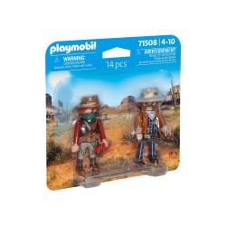 Playmobil: Duo Pack - Bandido e sheriff - 71508