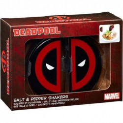 Funko Marvel: Deadpool: Salt & Pepper Shakers: Deadpool Icon Split