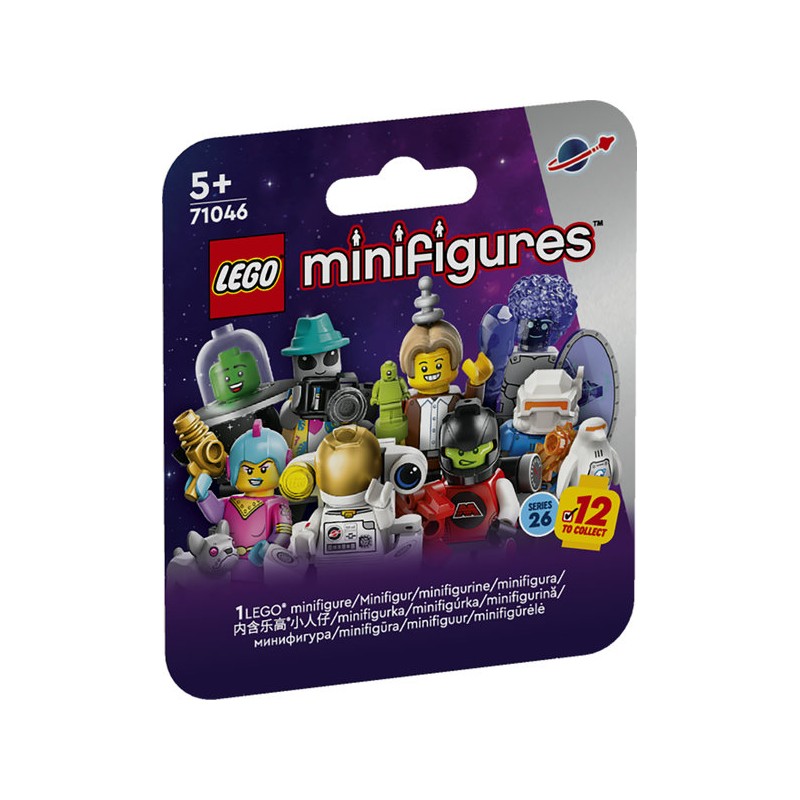 LEGO: Mini Figuras - Space 71046- Coleção completa 12 figuras