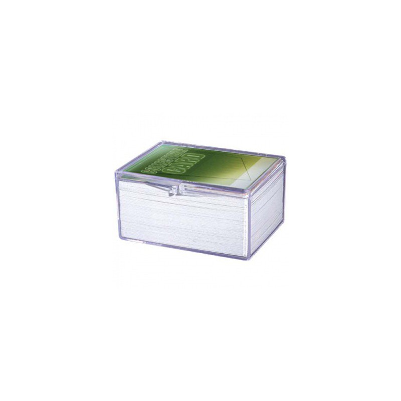 Ultra Pro - Hinged Clear Box - (For 100 Cards)