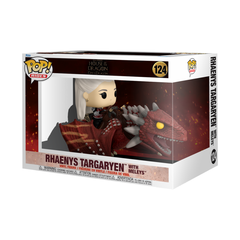 Funko POP!  House of the Dragon S3- Rhaenys Targaryen with Meleys - 124