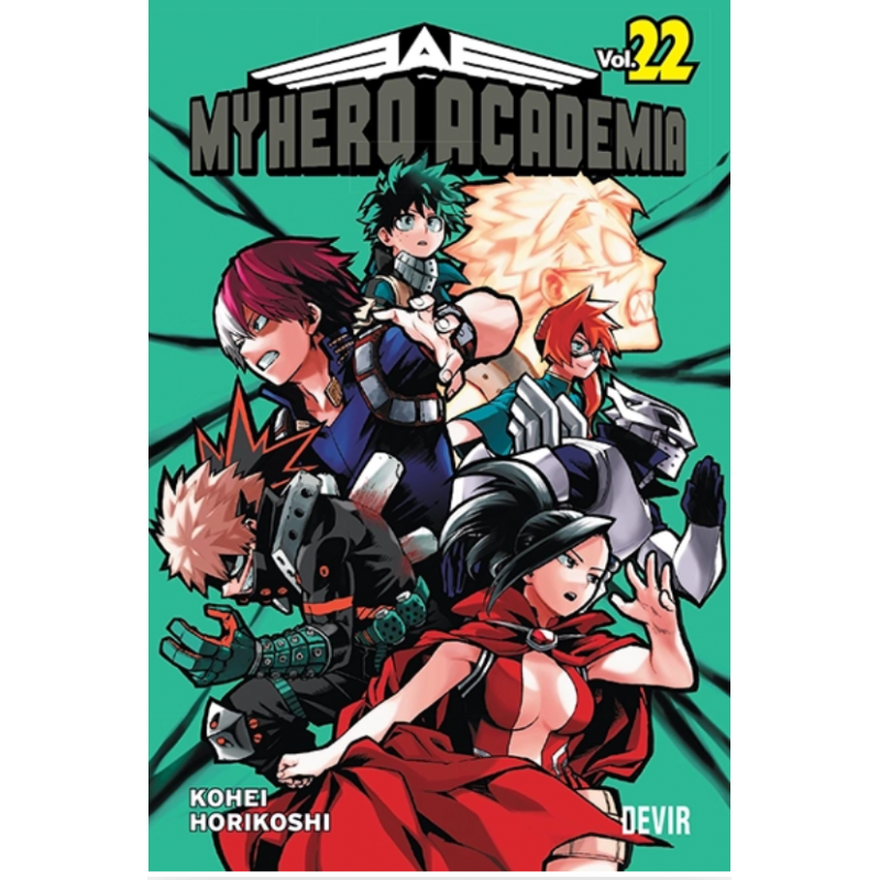 Livro Mangá -My Hero Academia 22-Aquilo que herdamos