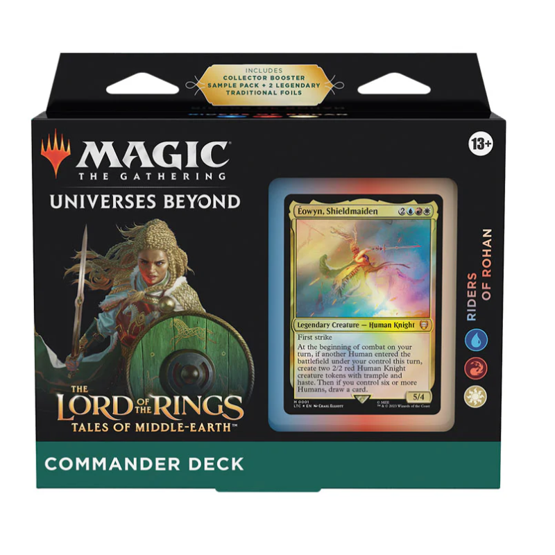 MTG - Magic The Lord Of The Rings: Tales Of Middle-Earth Commander Deck  -Rides of Rohan