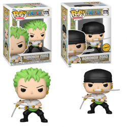 Funko POP! Animation - One Piece - Roronoa Zoro 1775 (pack Chase+Normal)