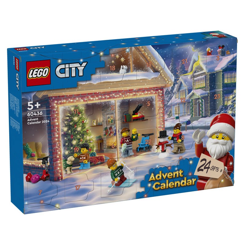 LEGO®:  City Occasions - Calendário do Advento de 2024 - 60436