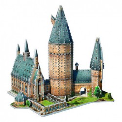 Hogwarts - Great Hall - puzzle 3D Wrebbit