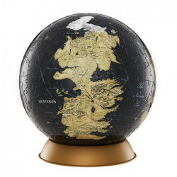 Globe Puzzle Westeros et Essos - 15 cm - 240 pcs - Game of Thrones - 4D Cityscape