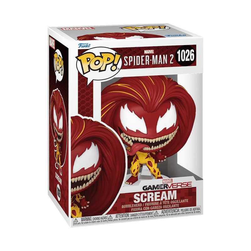 FUNKO POP! Games: Spider-Man 2 - Scream 1026