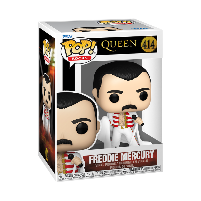 FUNKO POP! Rocks -  Pop! Freddie Mercury (We Will Rock You Tour) 414