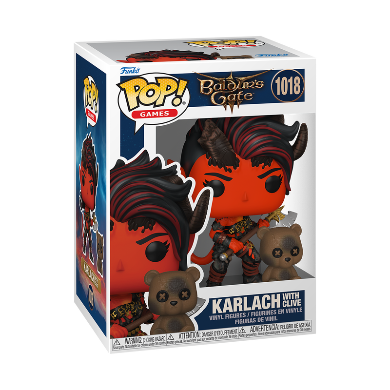 FUNKO POP! Games: Baldur's Gate - Karlach with Clive 1018