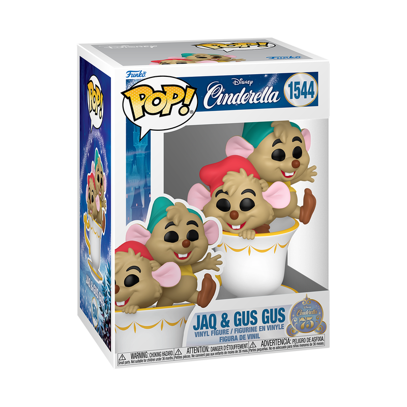 Funko POP! Disney Cinderella 75th Anniversary Jaq & Gus Gus 1544