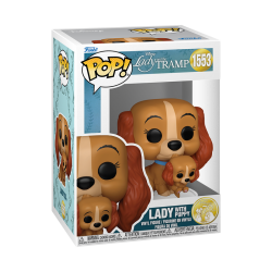 FUNKO POP! Disney : Pop! Lady with Puppy - 1553