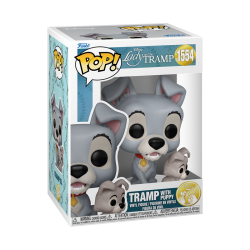 FUNKO POP! Disney : Tramp with Puppy - 1554