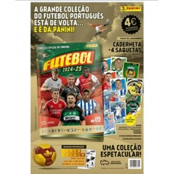 PANINI LIGA Betclic ! FUTEBOL 2024/25- Starter Pack (caderneta+4 saquetas)