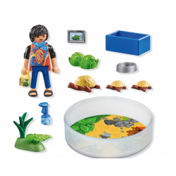 Playmobil: My Life - Terrário para tartarugas - 71748