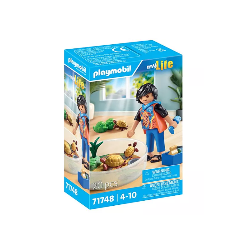 Playmobil: My Life - Terrário para tartarugas - 71748