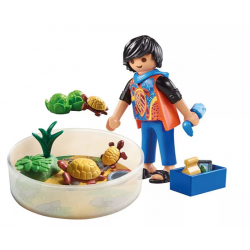 Playmobil: My Life - Terrário para tartarugas - 71748