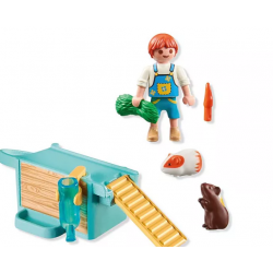 Playmobil: My Life -Casa para porquinhos-da-índia- 71746
