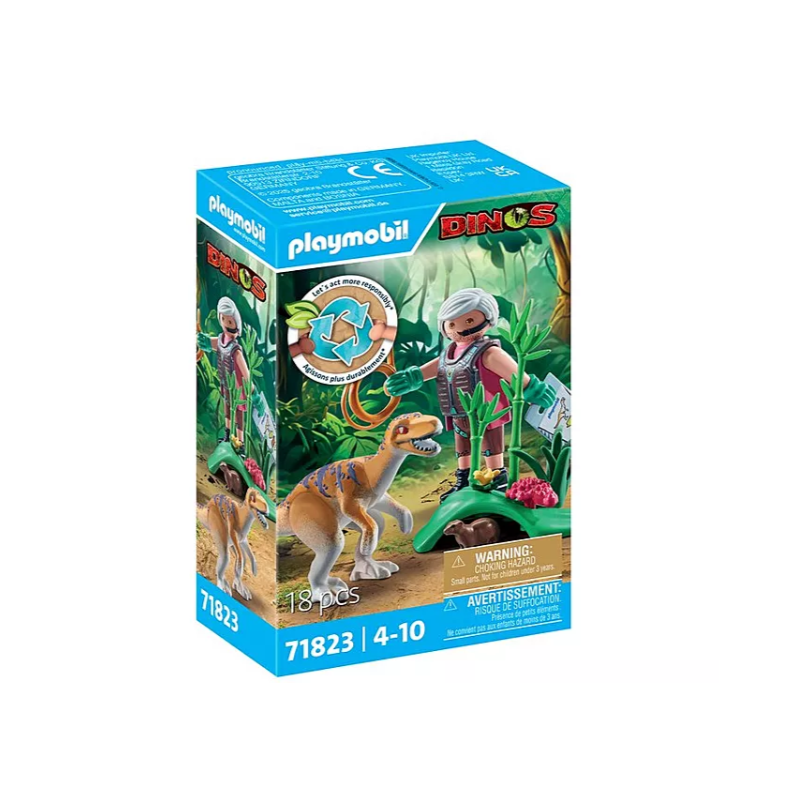 Playmobil:  Dinos - Velociraptor - 71823