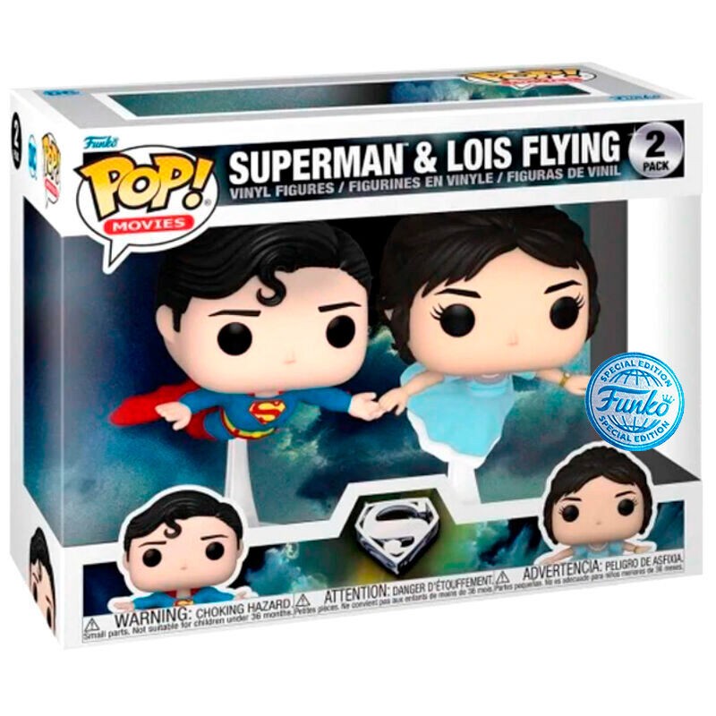 Funko POP!Movies : Superman & Lois Flying Pack 2 Exclusive