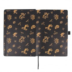 Harry Potter- Set de Papelaria - Notebook + Canetas
