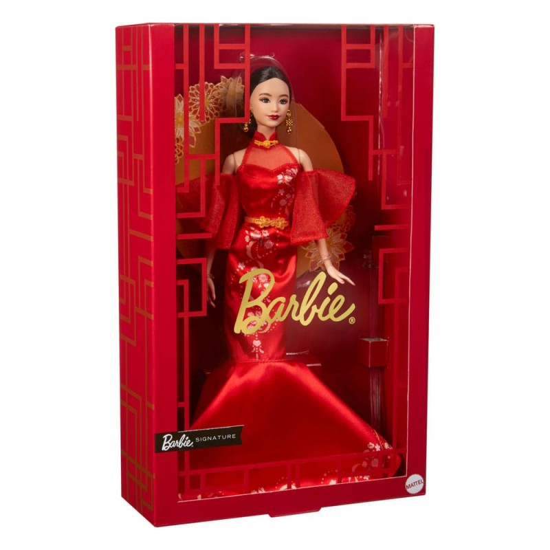 Mattel - Barbie   Barbie Signature Doll- Lunar New Year with Qipao Dress