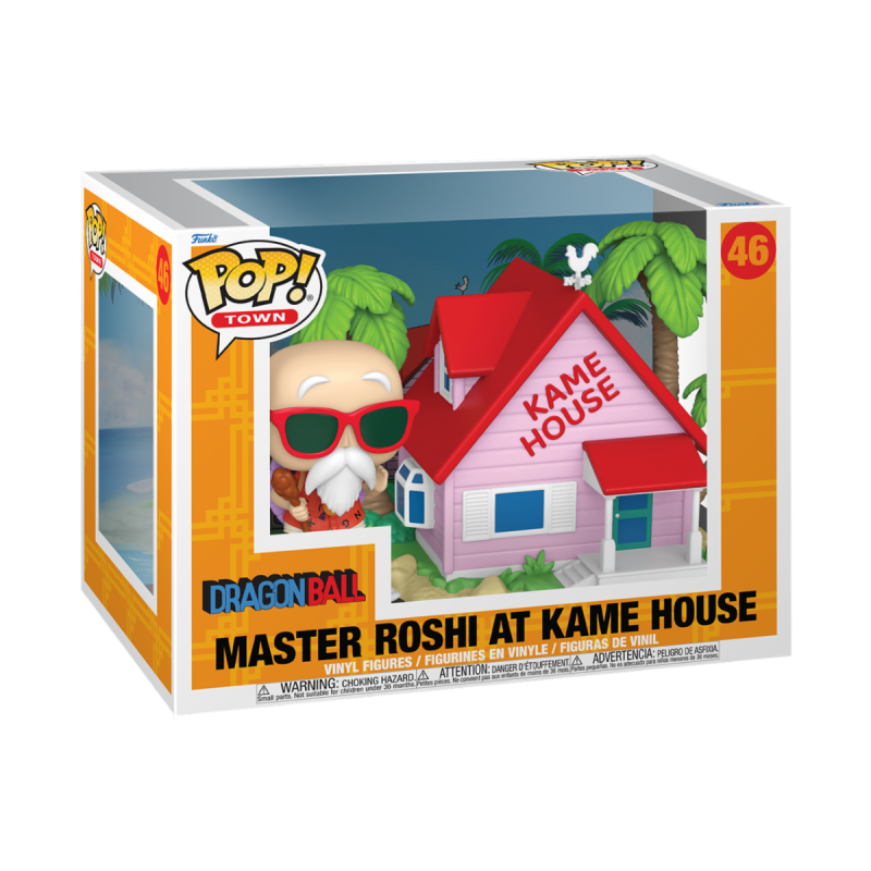 Funko POP! Town: Dragon Ball- Kame House w/Master Roshi 46