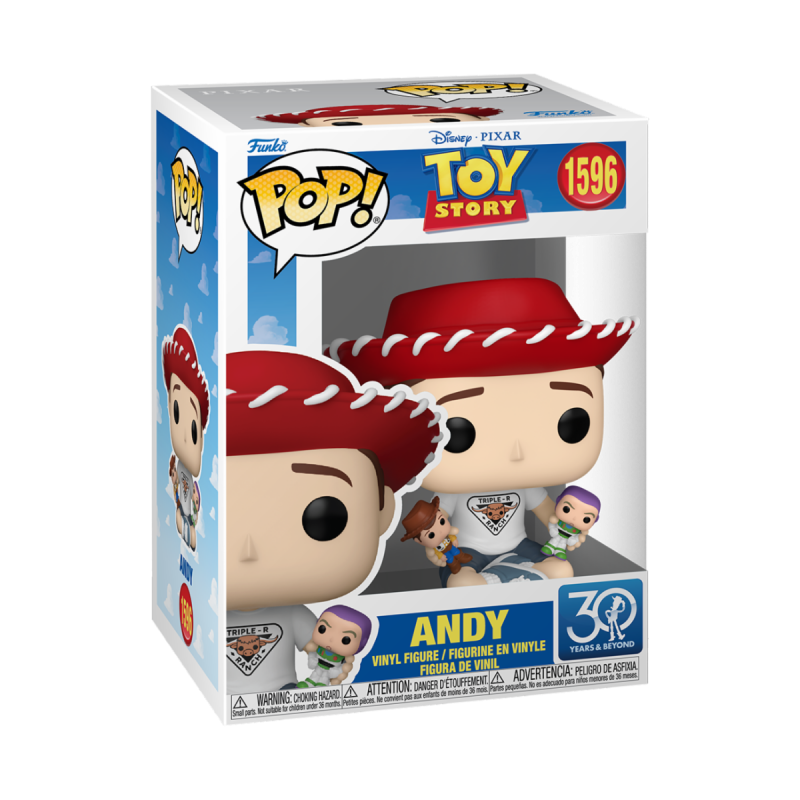 Funko POP!  Disney: Toy Story 30th - Andy 1596