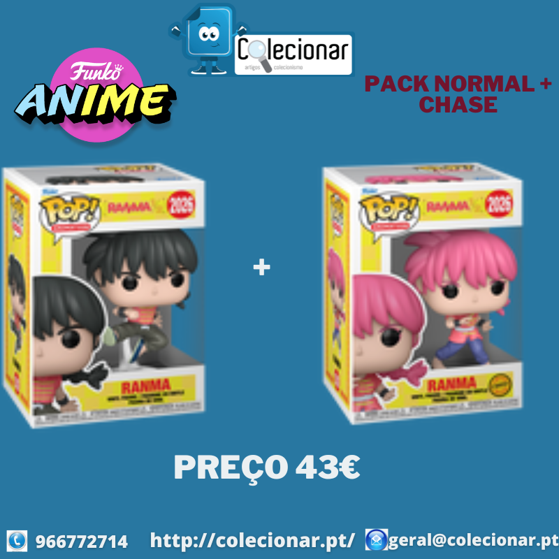 Funko POP!Animation: Ranma 1/2 - Ranma w/Chase 2026