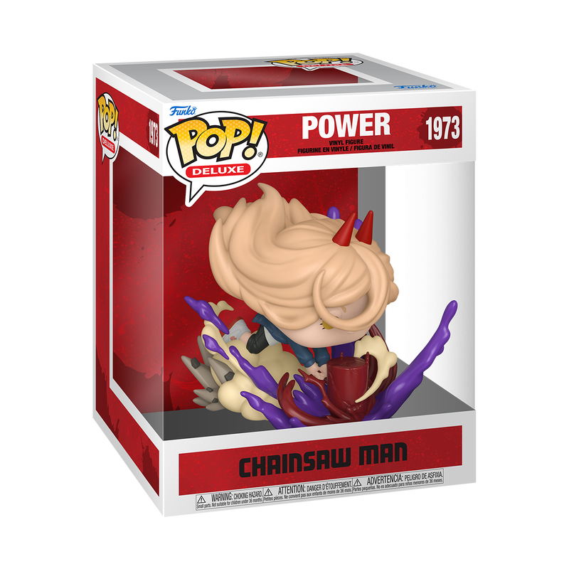 Funko POP! Deluxe: Animation: Chainsaw Man Power (Blood Mallet) 1973