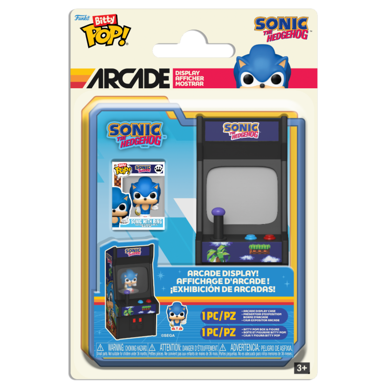 FUNKO Bitty POP! Arcade: Sonic- Sonic