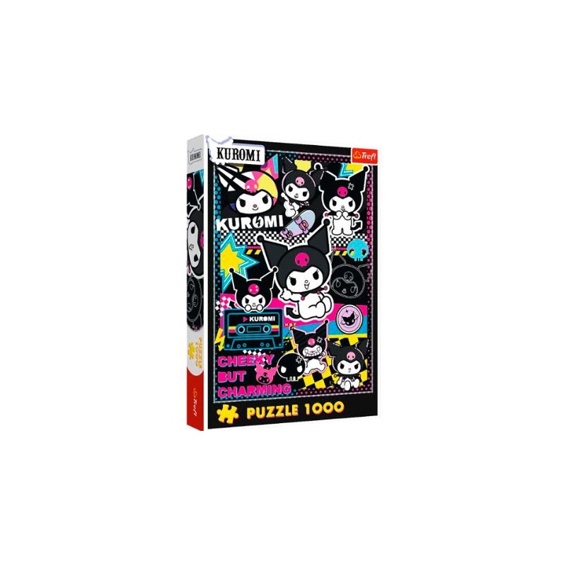 Puzzle -Trefl -Puzzles - 1000 peças Premium Plus -  The World of Kuromi