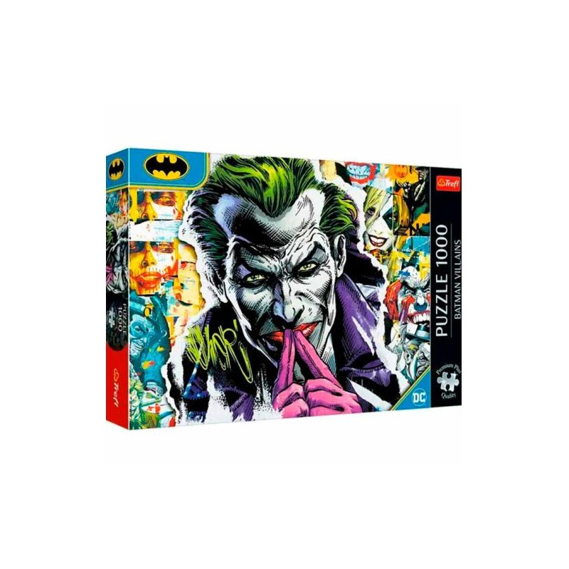 Puzzle -Trefl -Puzzles - 1000 peças Premium Plus - Joker / Warner Batman