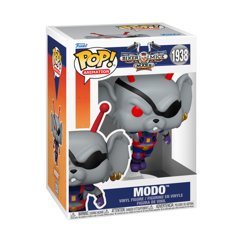 Funko POP!  Animation: Biker Mice From Mars - Modo 1938