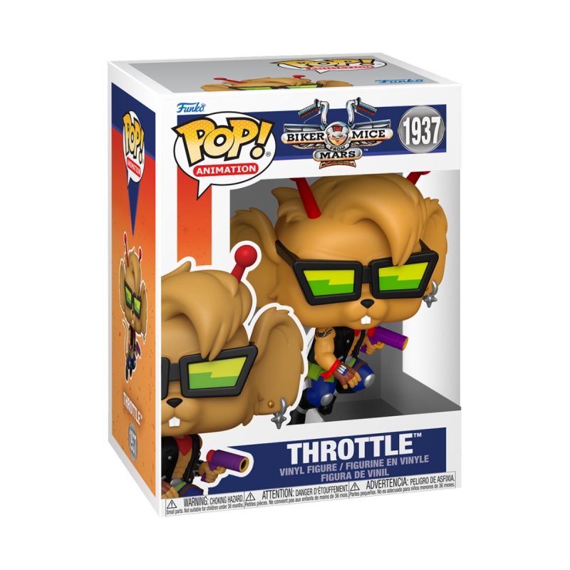 Funko POP!  Animation: Biker Mice From Mars - Throttle  1937